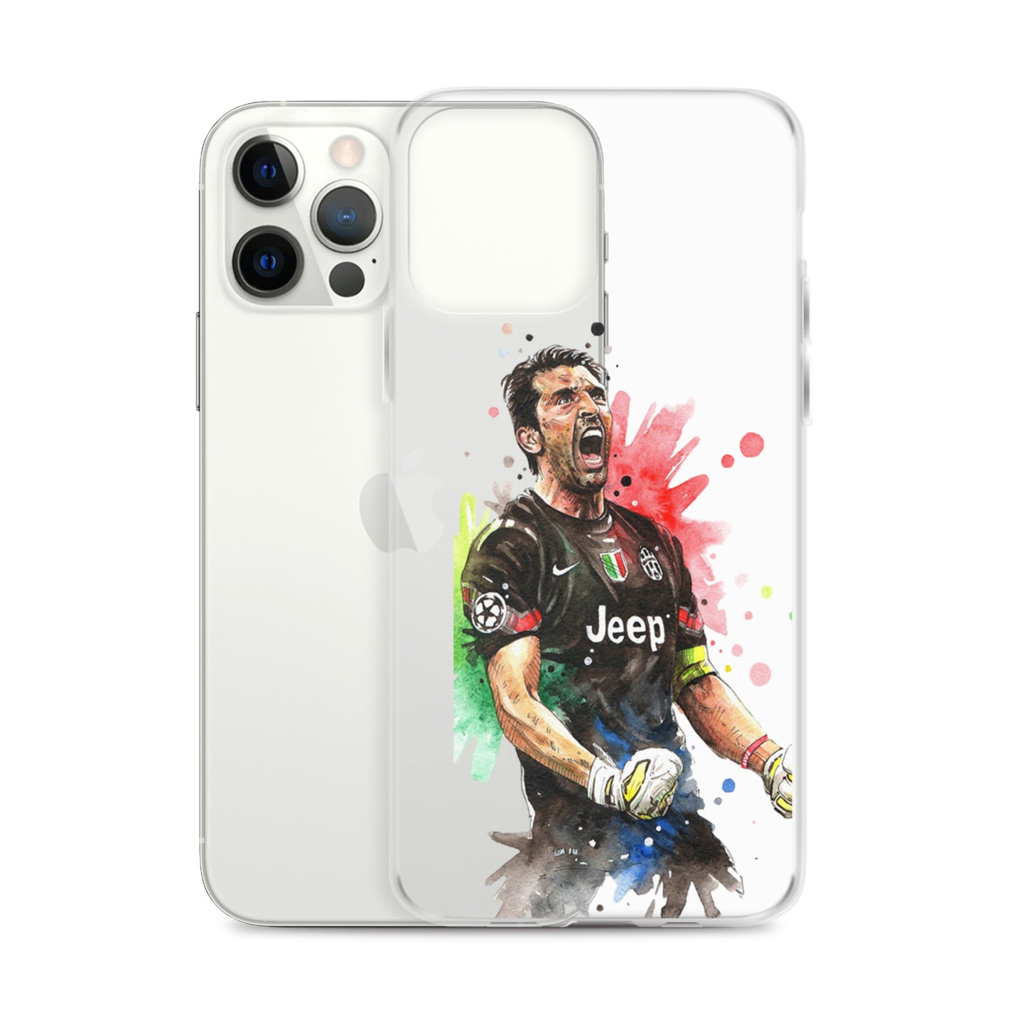 Buffon Juventus Vintage Clear Case for iPhone®