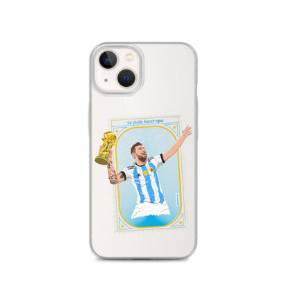 Messi's Lucky stamp ARG Clear Case for iPhone® - The 90+ Minute