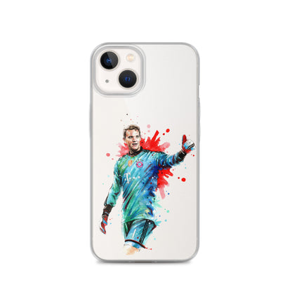 Bayern Neuer Vintage Clear Case for iPhone® - The 90+ Minute