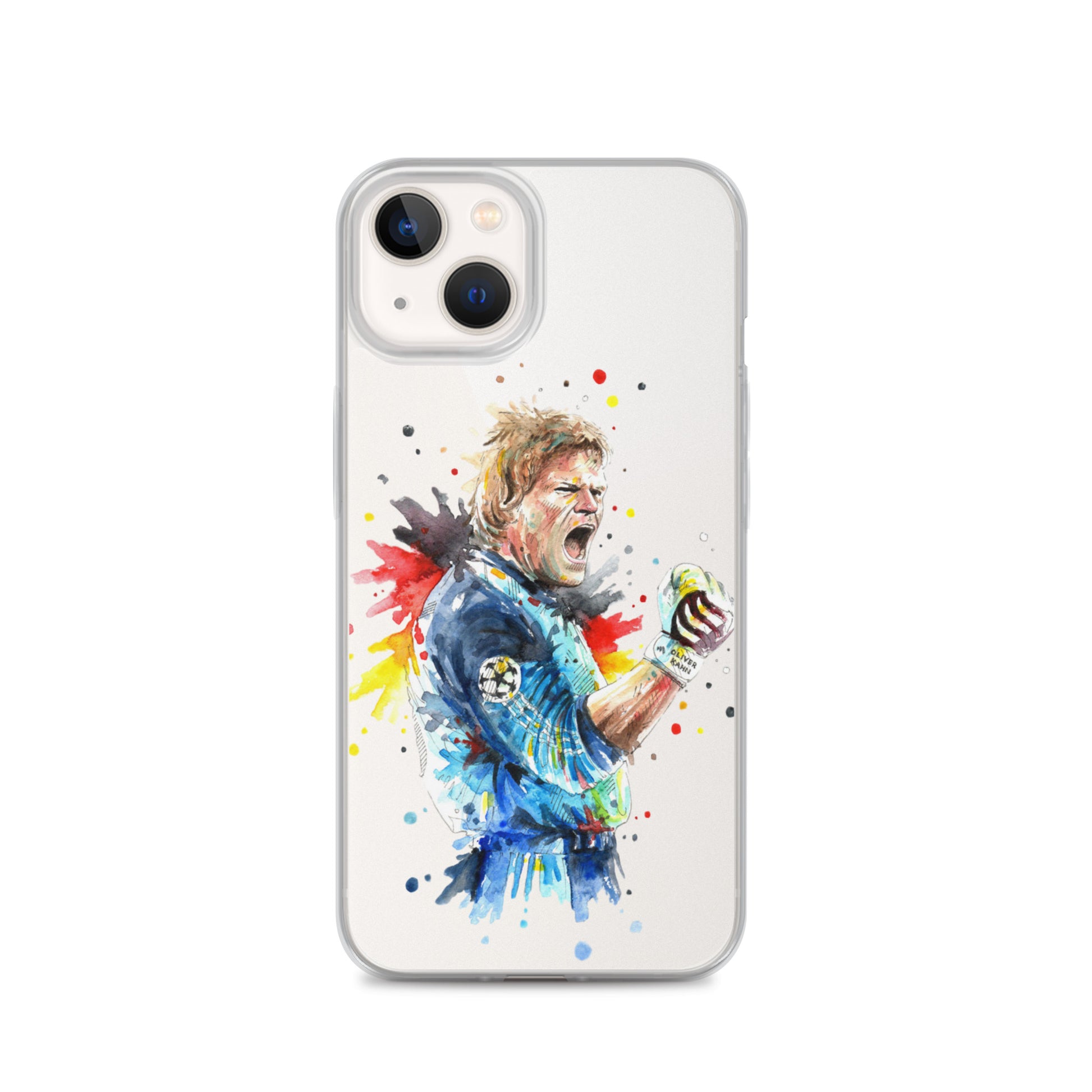 Germany Oliver Kahn Vintage Clear Case for iPhone® - The 90+ Minute