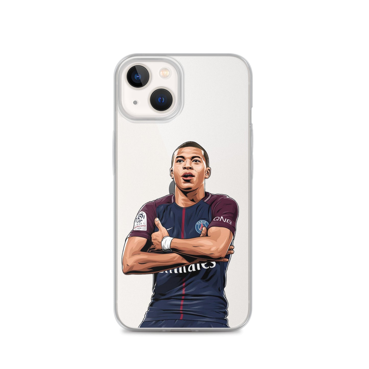 Mbappe Goal Celebration Clear Case for iPhone®