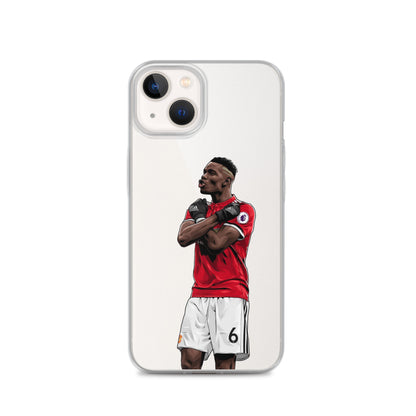 Pogba United #6 Clear Case for iPhone®