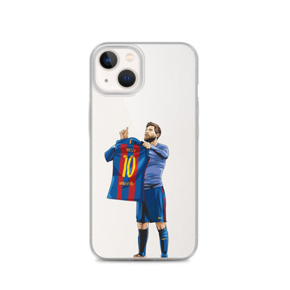 El Clasico Iconic Messi Celebration Clear Case for iPhone®