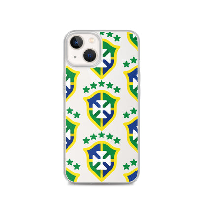 Brazil Crest Clear Case for iPhone®