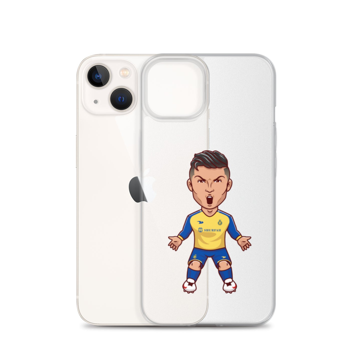 AL Nassr Ronaldo Clear Phone Case for iPhone® - The 90+ Minute