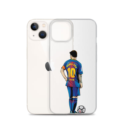 Messi's Last Game with Barcelona Clear Case for iPhone®