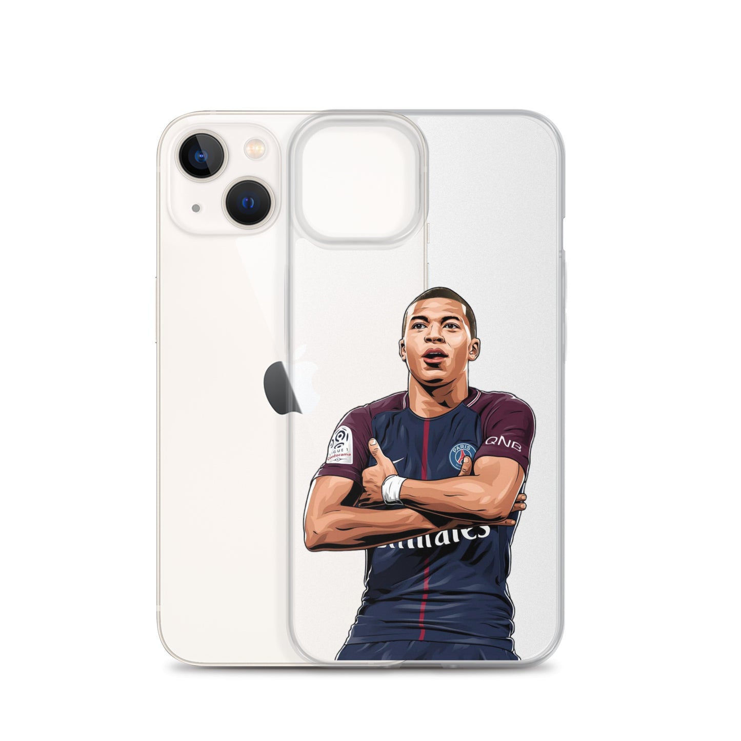 Mbappe Goal Celebration Clear Case for iPhone®