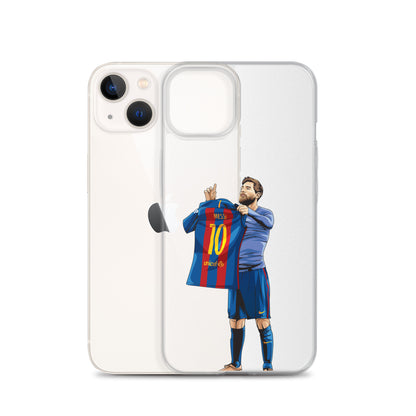 El Clasico Iconic Messi Celebration Clear Case for iPhone®