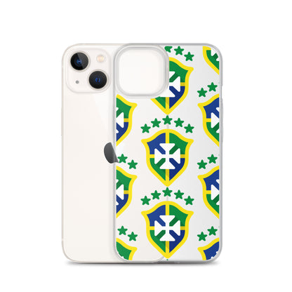 Brazil Crest Clear Case for iPhone®