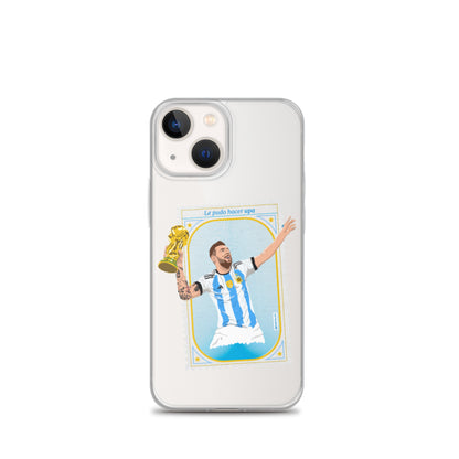 Messi's Lucky stamp ARG Clear Case for iPhone® - The 90+ Minute