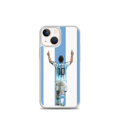 Messi Celebration Argentina Clear Case for iPhone® - The 90+ Minute