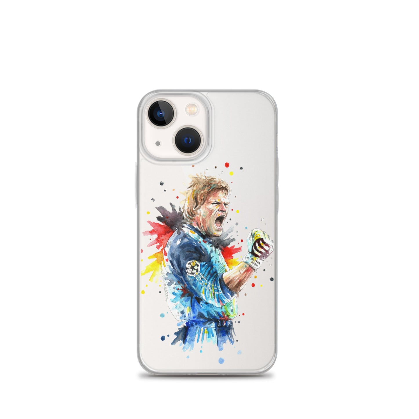 Germany Oliver Kahn Vintage Clear Case for iPhone® - The 90+ Minute