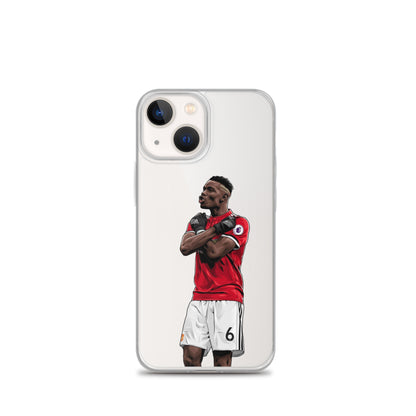 Pogba United #6 Clear Case for iPhone®