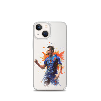 Netherlands Van Persie Vintage Clear Case for iPhone®