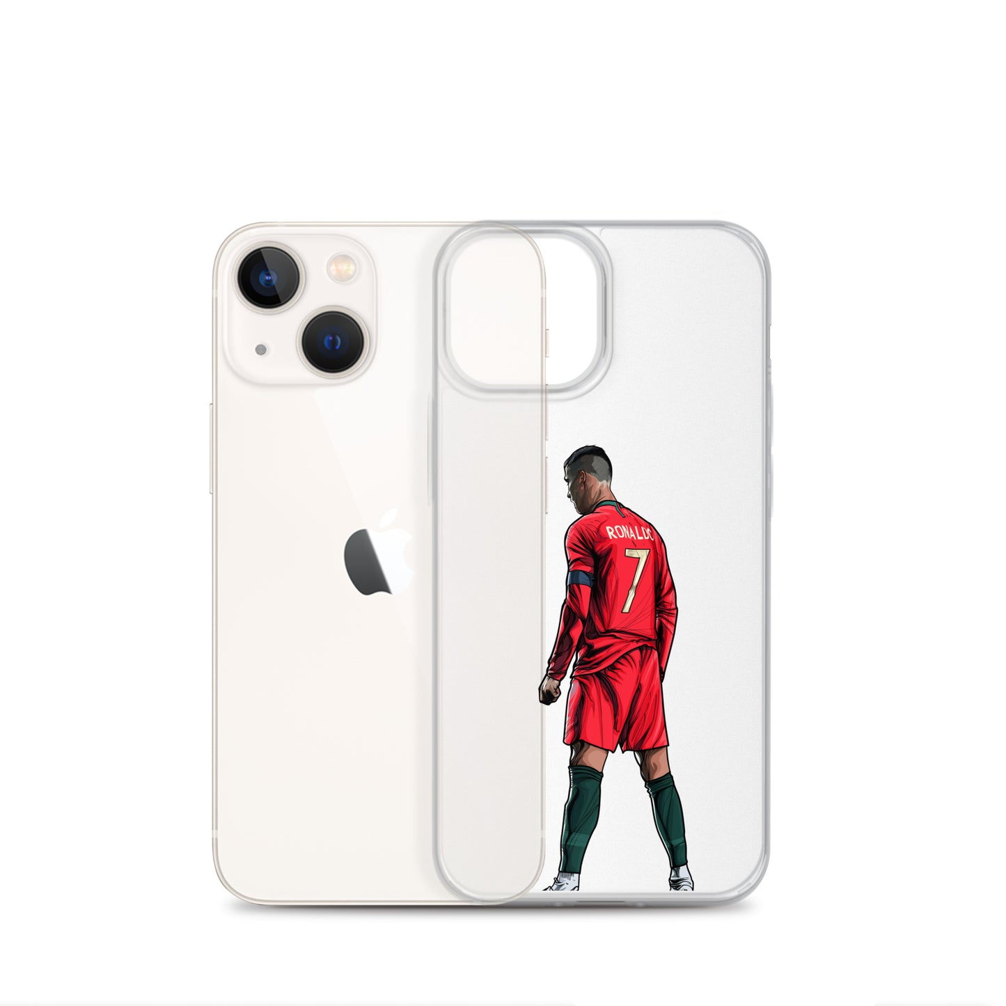 CR7 Free Kick Pose Portugal Clear Case for iPhone® - The 90+ Minute