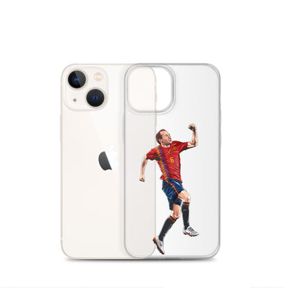 Iniesta Spain Winner Clear Case for iPhone® - The 90+ Minute