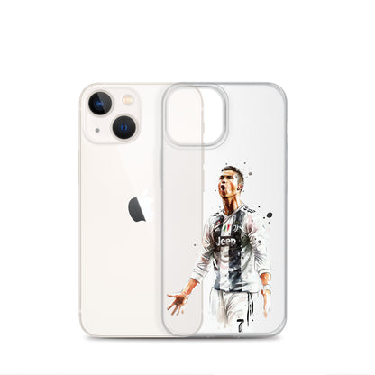 Ronaldo Juventus Era Clear Case for iPhone®