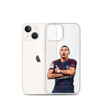 Mbappe Goal Celebration Clear Case for iPhone®