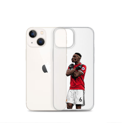Pogba United #6 Clear Case for iPhone®