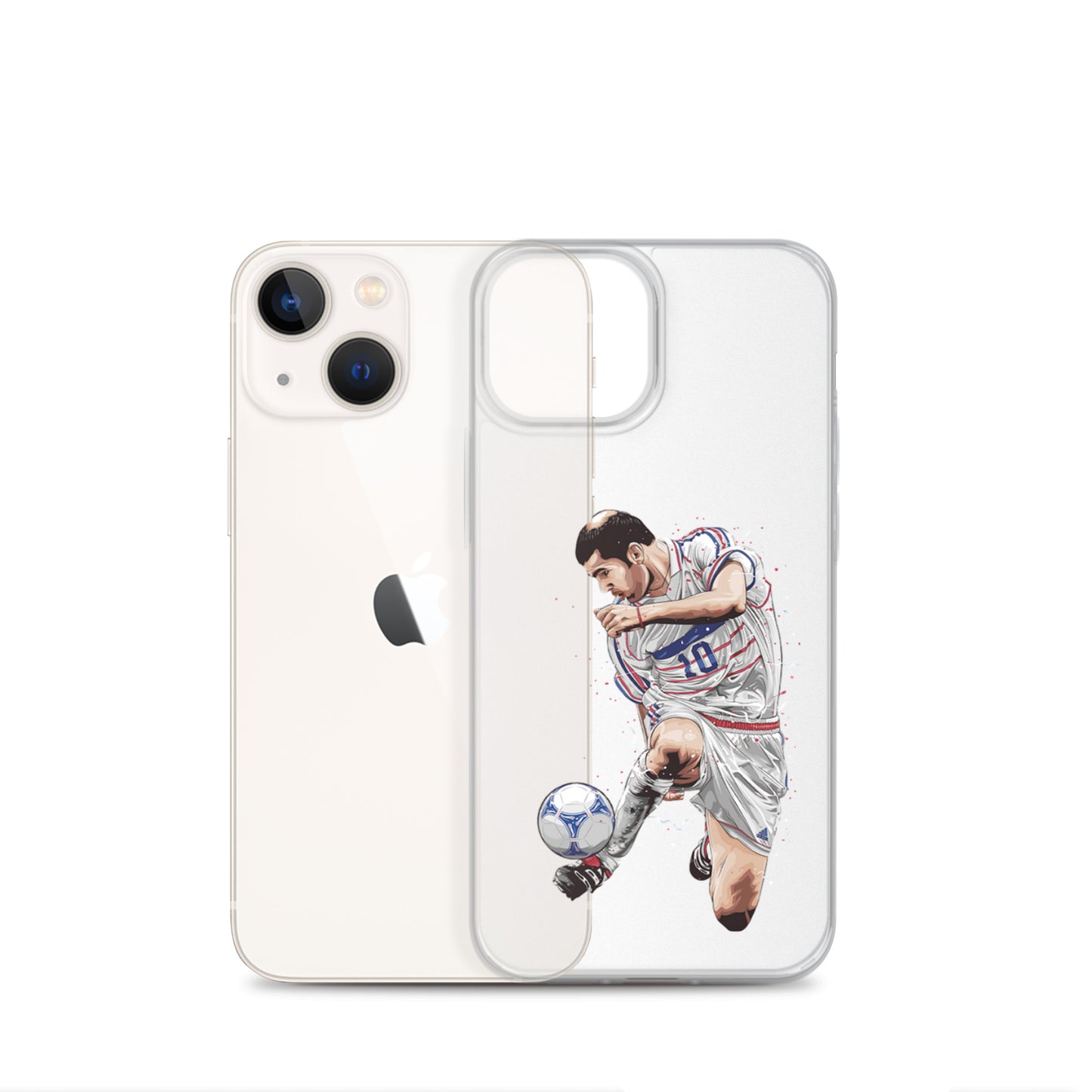 Zizou France Clear Case for iPhone®