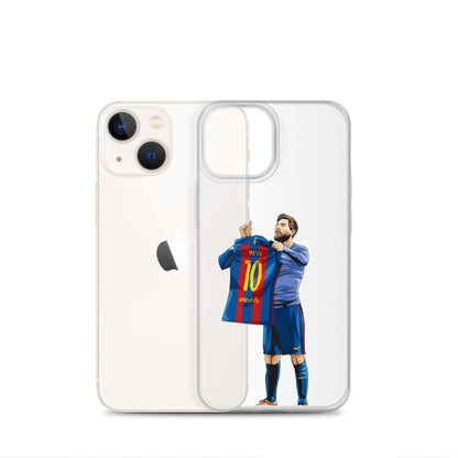 El Clasico Iconic Messi Celebration Clear Case for iPhone®