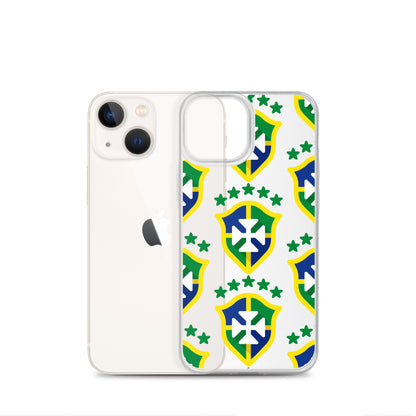 Brazil Crest Clear Case for iPhone®