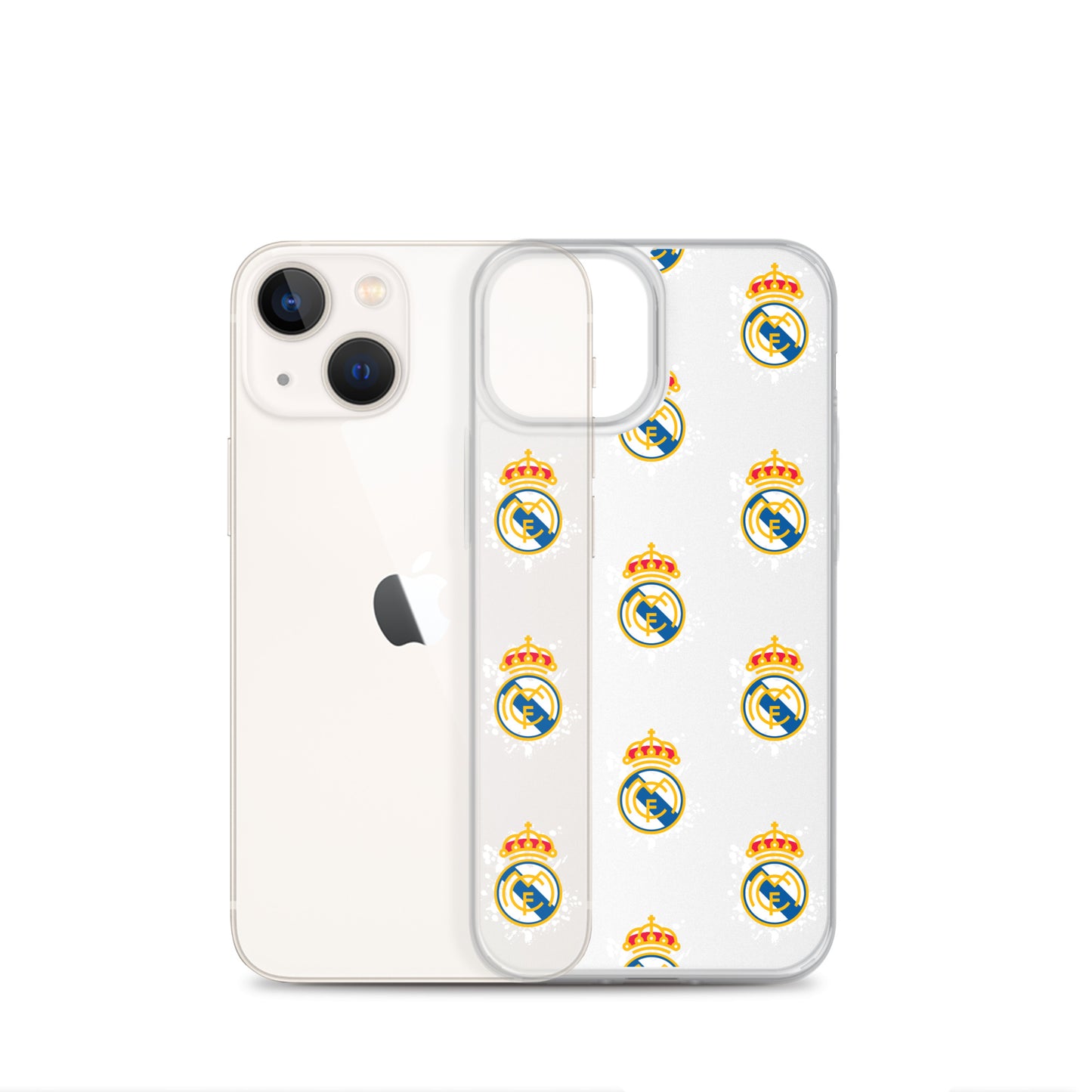 Real Madrid Logo Clear Case for iPhone®