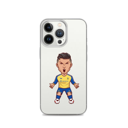 AL Nassr Ronaldo Clear Phone Case for iPhone® - The 90+ Minute