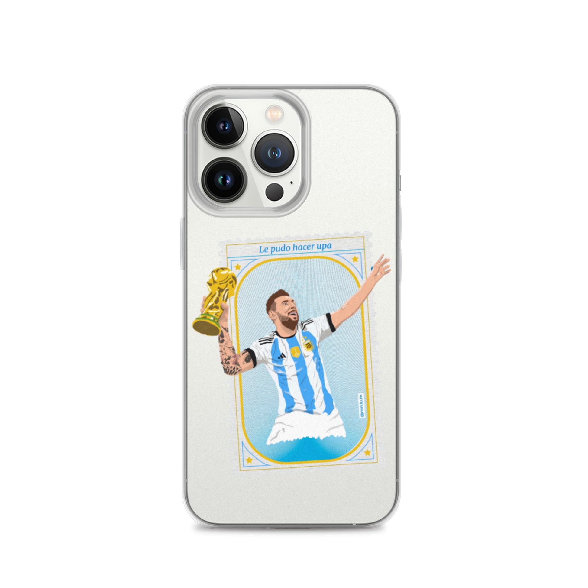 Messi's Lucky stamp ARG Clear Case for iPhone® - The 90+ Minute