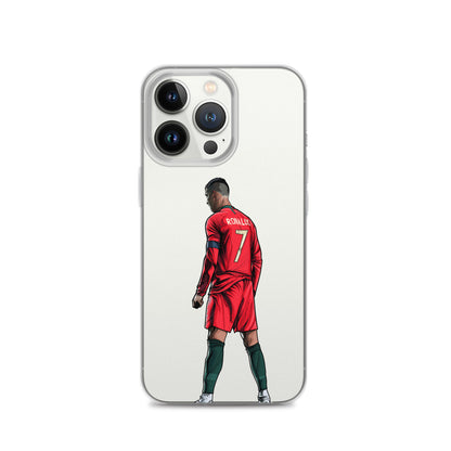CR7 Free Kick Pose Portugal Clear Case for iPhone® - The 90+ Minute
