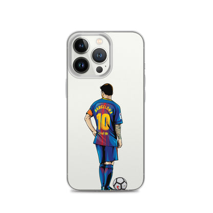 Messi's Last Game with Barcelona Clear Case for iPhone®