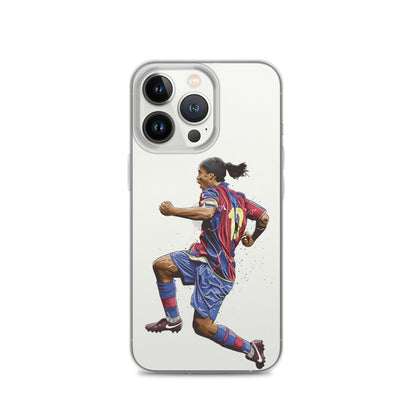 Ronaldinho Barca Clear Case for iPhone®