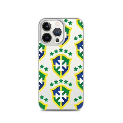 Brazil Crest Clear Case for iPhone®