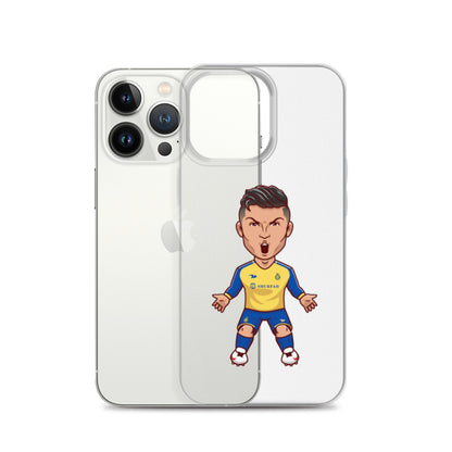AL Nassr Ronaldo Clear Phone Case for iPhone® - The 90+ Minute