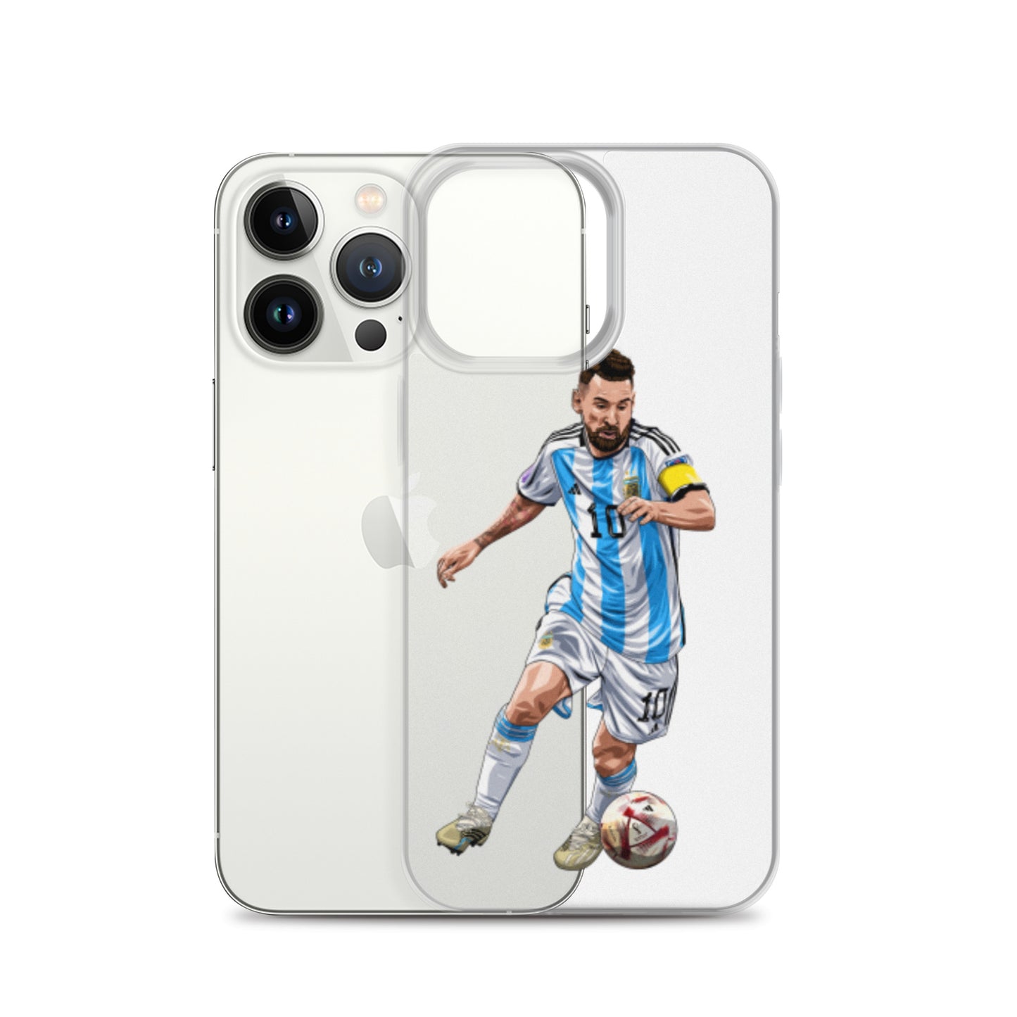 G.O.A.T. ARG Clear Phone Case for iPhone®