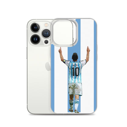 Messi Celebration Argentina Clear Case for iPhone® - The 90+ Minute