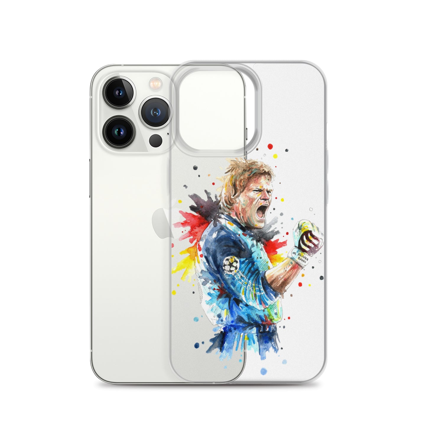 Germany Oliver Kahn Vintage Clear Case for iPhone® - The 90+ Minute