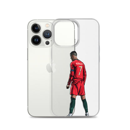 CR7 Free Kick Pose Portugal Clear Case for iPhone® - The 90+ Minute