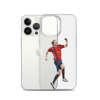 Iniesta Spain Winner Clear Case for iPhone® - The 90+ Minute