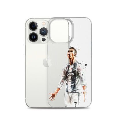 Ronaldo Juventus Era Clear Case for iPhone®