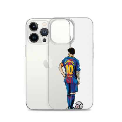 Messi's Last Game with Barcelona Clear Case for iPhone®