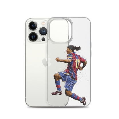 Ronaldinho Barca Clear Case for iPhone®