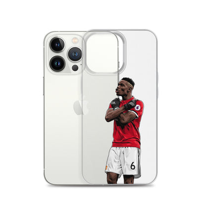 Pogba United #6 Clear Case for iPhone®