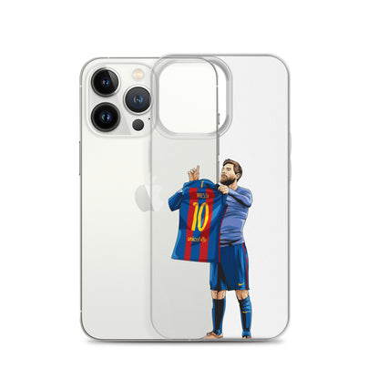El Clasico Iconic Messi Celebration Clear Case for iPhone®