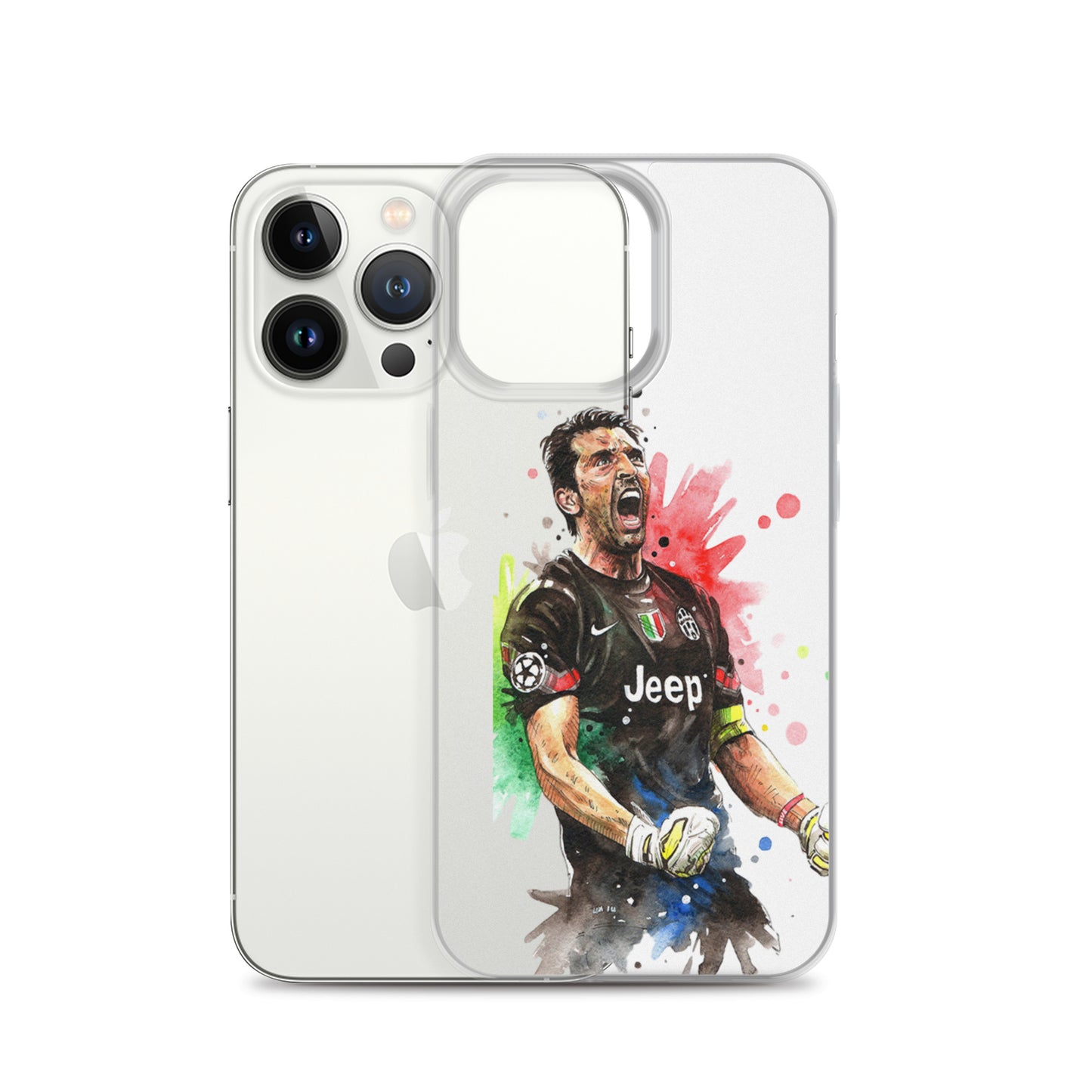 Buffon Juventus Vintage Clear Case for iPhone®