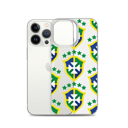 Brazil Crest Clear Case for iPhone®