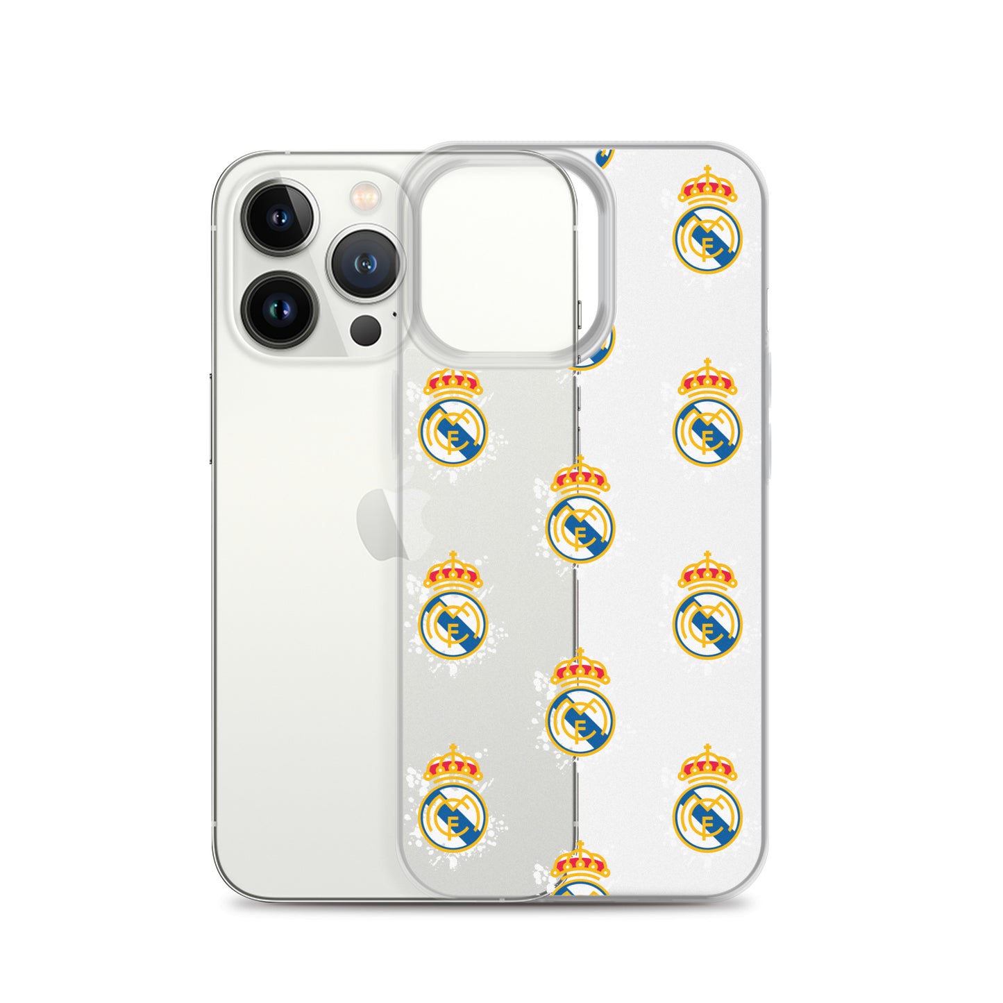 Real Madrid Logo Clear Case for iPhone®