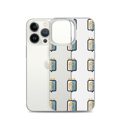 Argentina Vintage Logo 3 Stars Clear Case for iPhone®