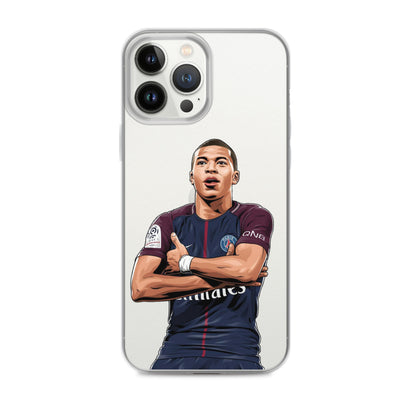 Mbappe Goal Celebration Clear Case for iPhone®