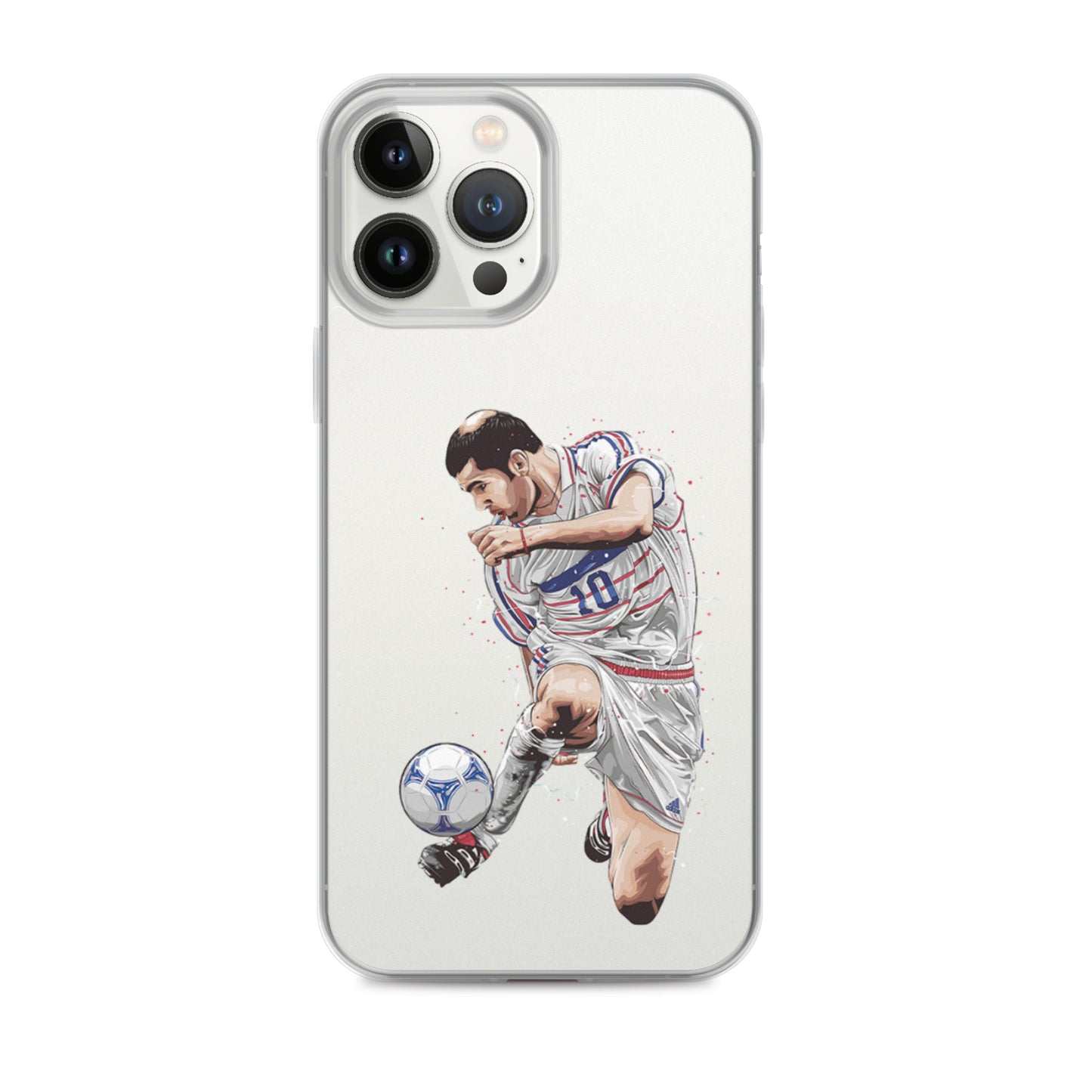 Zizou France Clear Case for iPhone®